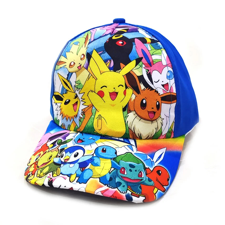 Pokémon Pikachu Baseball Cap – Cute Anime Sunhat for Kids, Outdoor Fun & Birthday Gifts - Image 8