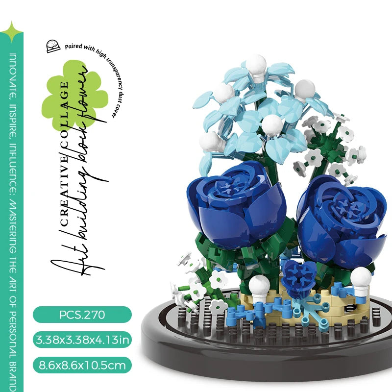 Micro Particle Building Block Bouquet - Image 5