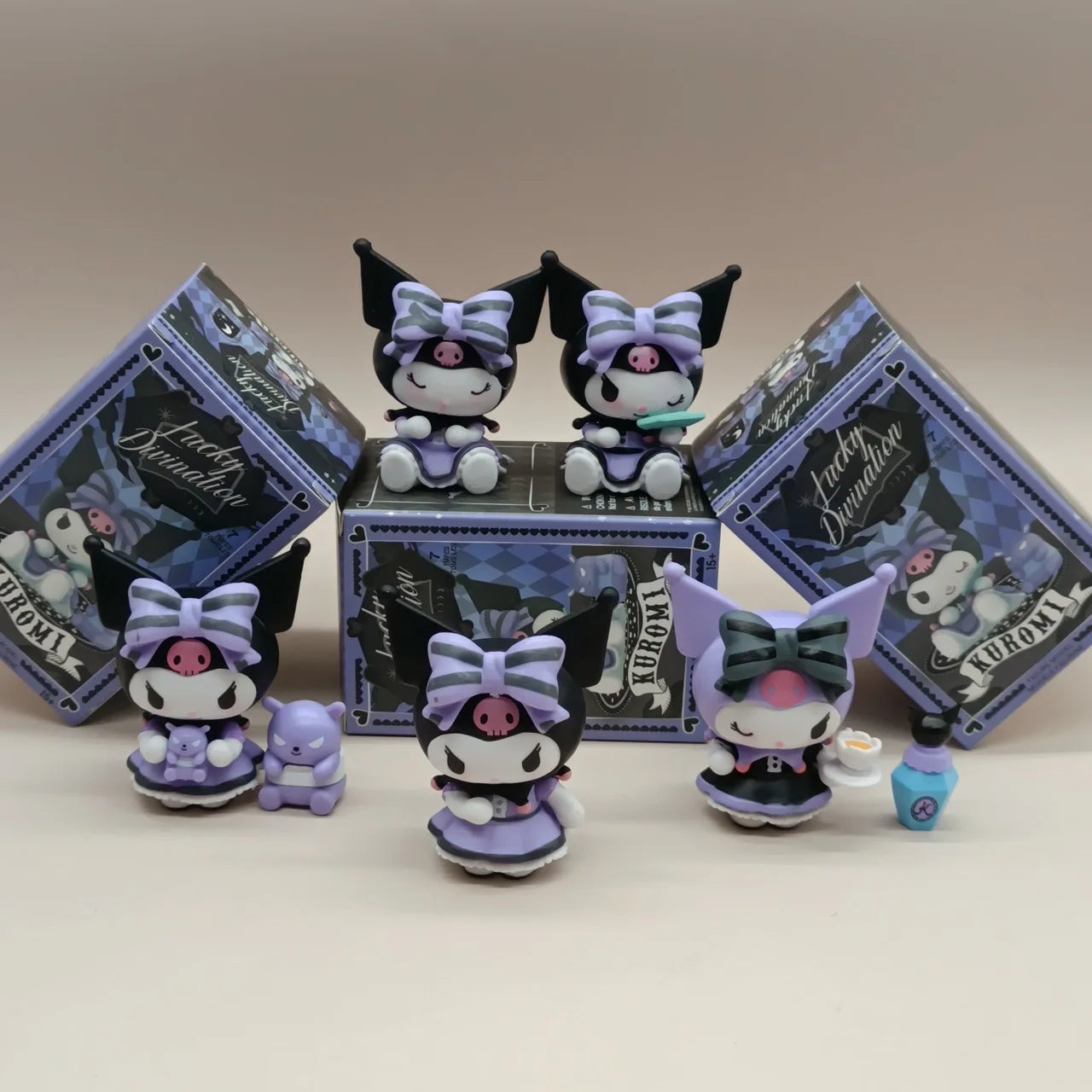 Sanrio Kuromi Blind Box – Lucky Divination Series Action Figure Dolls - Image 5