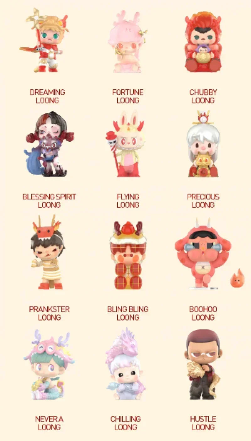 DIMOO Loong Presents the Treasure Series – Blind Box Mystery Action Figure - Image 13