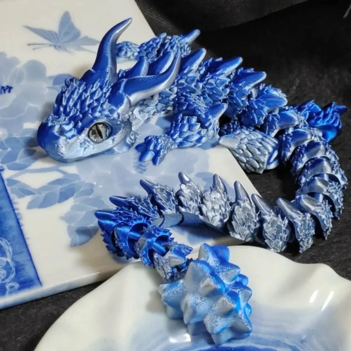 3D Printed Magic Dragon Fidget Toy – Movable Joint Articulated Desktop Ornament for Kids & Adults - Image 11
