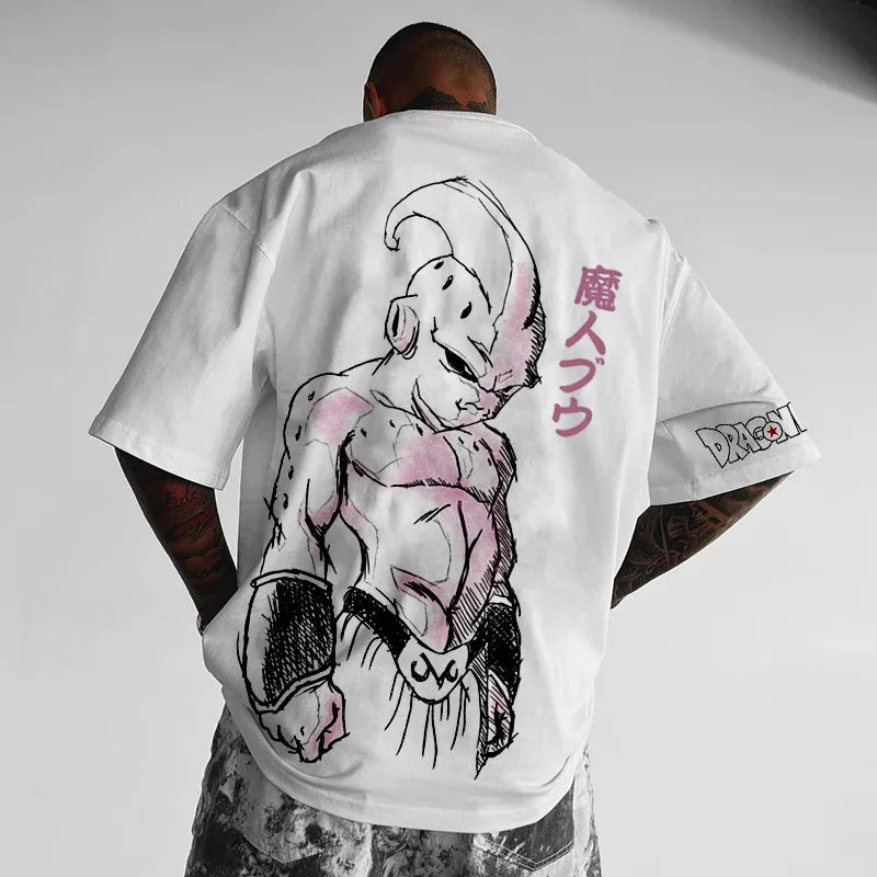 Dragon Ball Z Buu T-Shirt – Anime Print Cotton Short Sleeve Tee for Men & Youth - Image 7