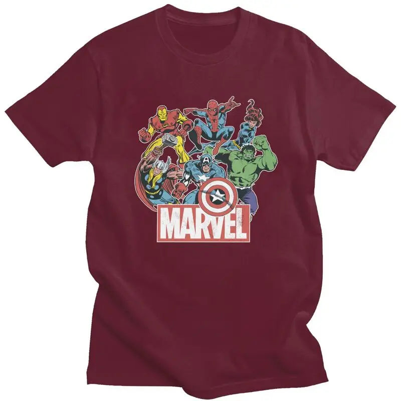 Hulk Classic Avengers T-Shirt – 100% Cotton Short Sleeve Tee for Men - Image 11