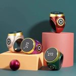 Smart Electronic Digital Finger Ring – Bluetooth Tally Counter with Vibration & Time Reminder