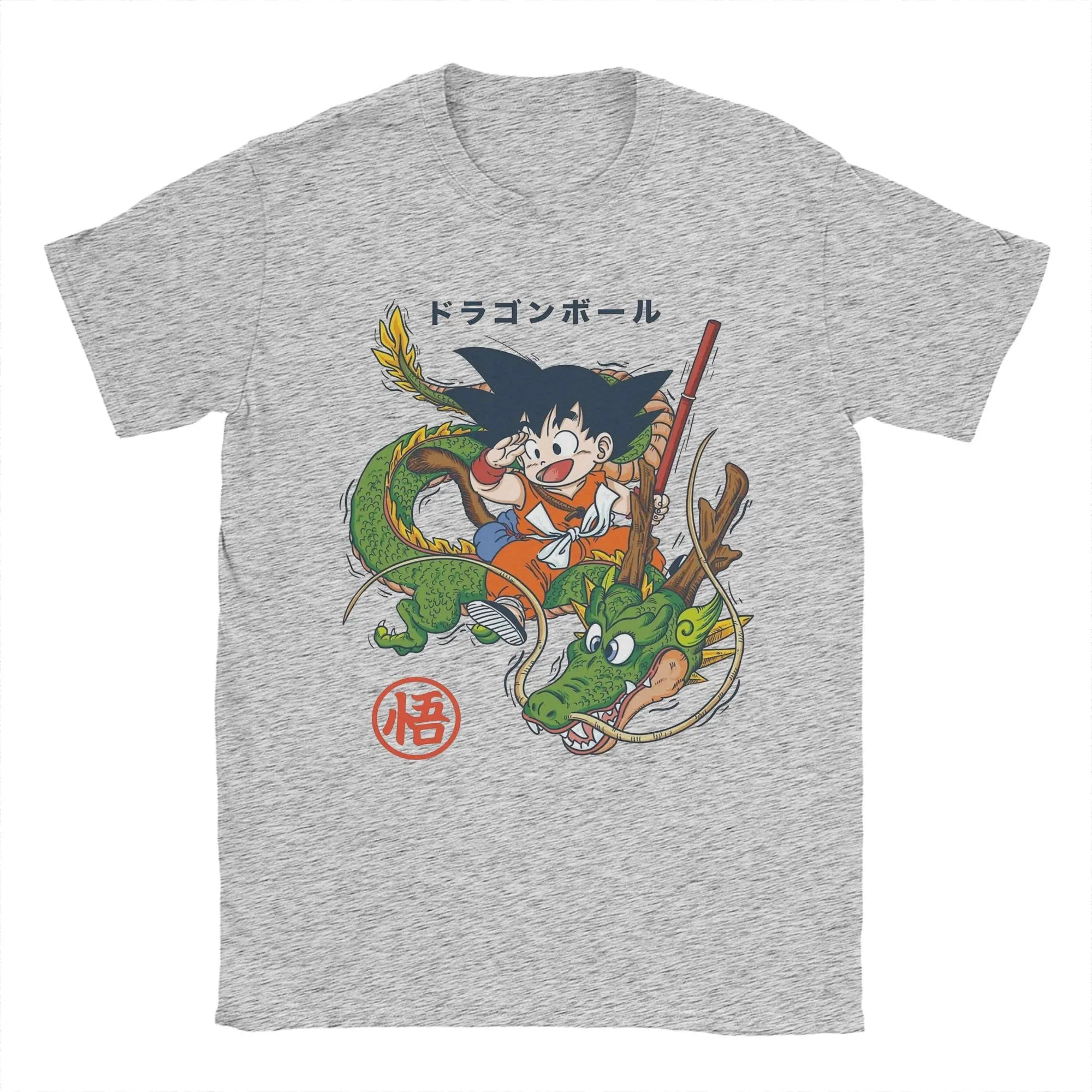 Dragon Ball Goku & Shenron T-Shirts – DBZ Cotton Crew Neck Tees for Men & Women - Image 13