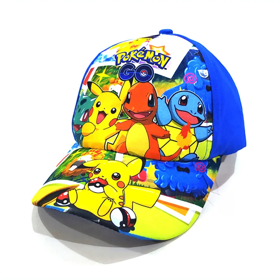 Pokémon Pikachu Baseball Cap – Kawaii Anime Sunhat for Kids, Outdoor Play & Birthday Gifts - Image 3