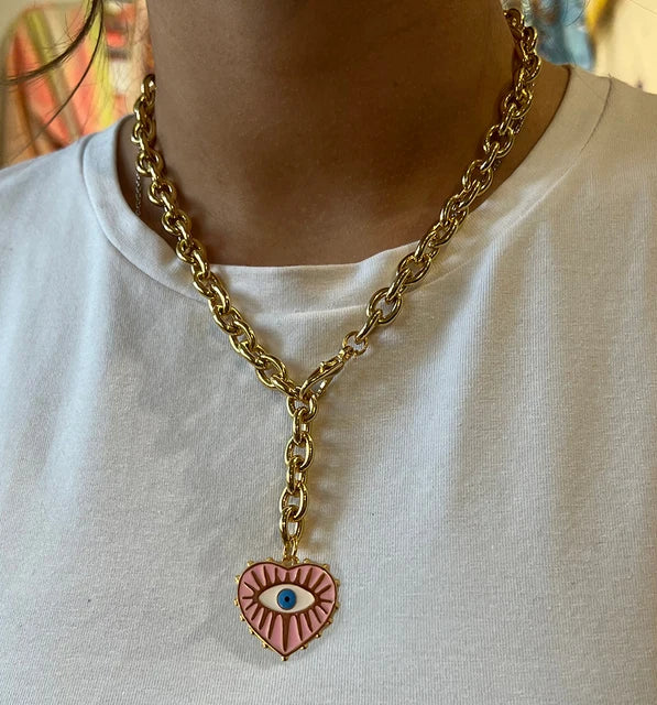 Exaggerated Conch Pendant Necklace – Punk Fashion Summer Beach Jewelry for Women - Image 4