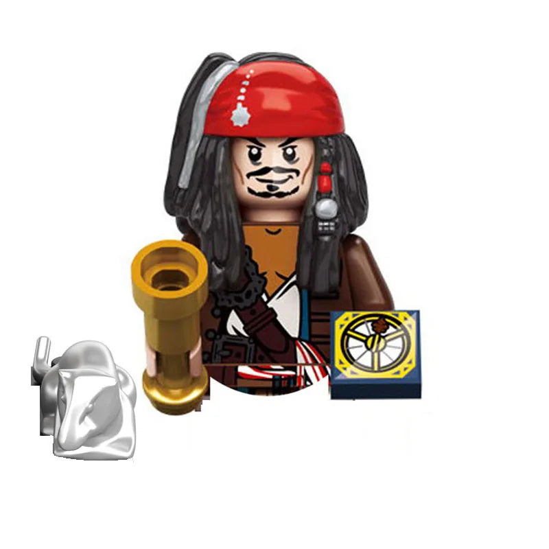 Pirates of the Caribbean Building Blocks Set – Mermaid Princess, Syrena, Sailor, Barbosa & Imperial Navy Figures - Image 51