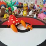 Anime Pokémon Parasect Action Figure – 1:20 Scale 3D Printed Collectible