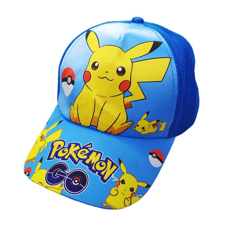 Pokémon Pikachu Baseball Cap – Cute Anime Sunhat for Kids, Outdoor Fun & Birthday Gifts - Image 4