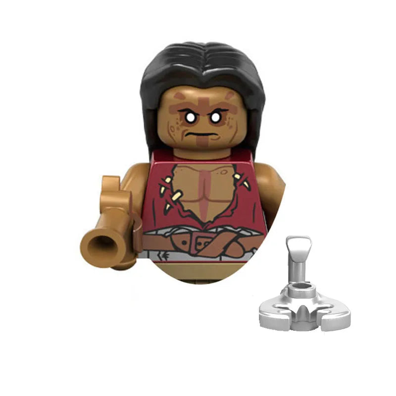 Pirates of the Caribbean Building Blocks Set – Mermaid Princess, Syrena, Sailor, Barbosa & Imperial Navy Figures - Image 9