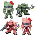 KT MS-05 Zaku II SD Anime Figure – SDCS Assembly Model Action Statue for Kids & Collectors