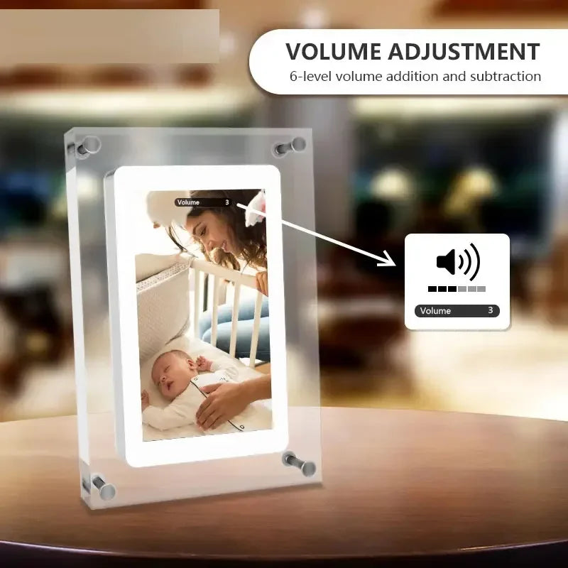 Acrylic Digital Photo Frame - Image 4