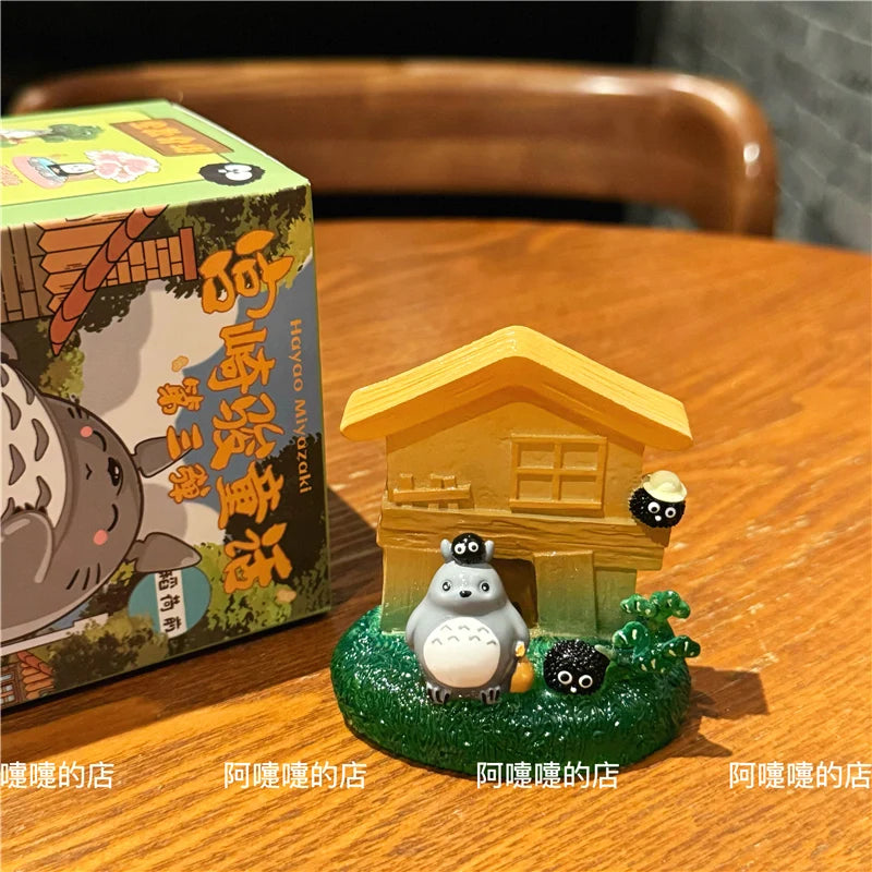 Original Hayao Miyazaki Fairy Tale Blind Box – Glowing Ornament Cartoon Creative Trendy Home Furnishings - Image 6